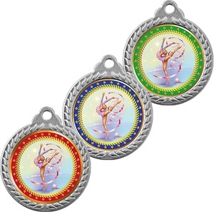 Медаль художественная гимнастика 3372-409-005
