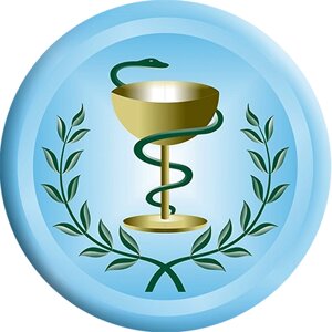 Акриловая эмблема Медицина 1389-050-001
