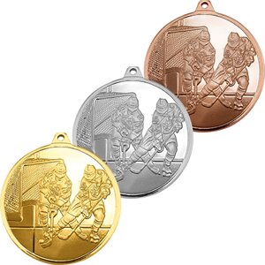 Комплект медалей ПРУФ хоккей 3438-006-000