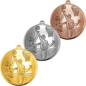 Комплект медалей ПРУФ баскетбол 3438-015-000