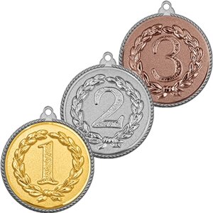 Медаль рельефная 2 место 3372-104-200