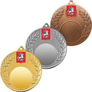 Медаль Лубянка Герб Москвы - наклейка