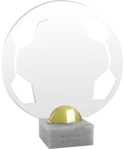 Акриловая награда в сборе Футбол 1708-025-701