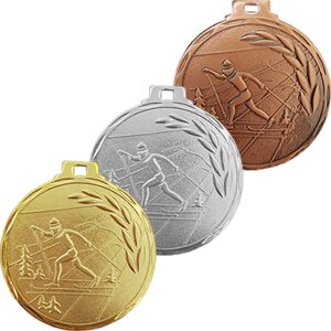 Медаль Лыжи 3400-039-201
