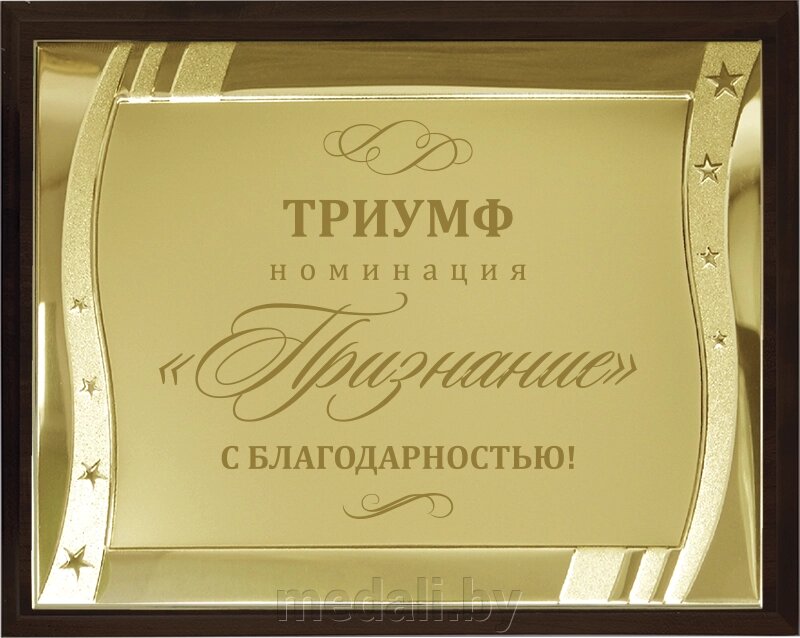 Вариант комплектации плакетки №615 1914-615-250 от компании ЧП «Квадроком-пром» - фото 1