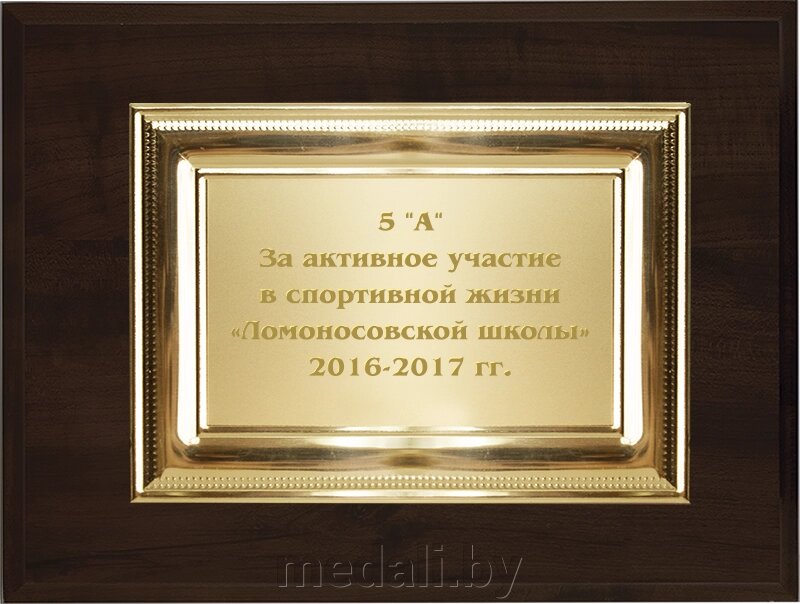 Вариант комплектации плакетки №700 1914-700-200 от компании ЧП «Квадроком-пром» - фото 1
