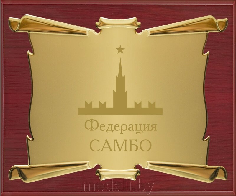 Вариант комплектации плакетки №803 1914-803-180 от компании ЧП «Квадроком-пром» - фото 1