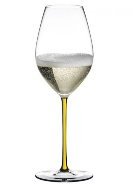 Бокал для вина Riedel Champagne Fatto a Mano желтый от компании Магазин уютной кухни - фото 1