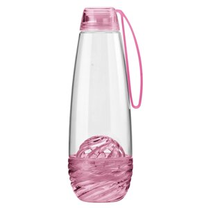 Бутылка для фруктовой воды H2O Guzzini розовая
