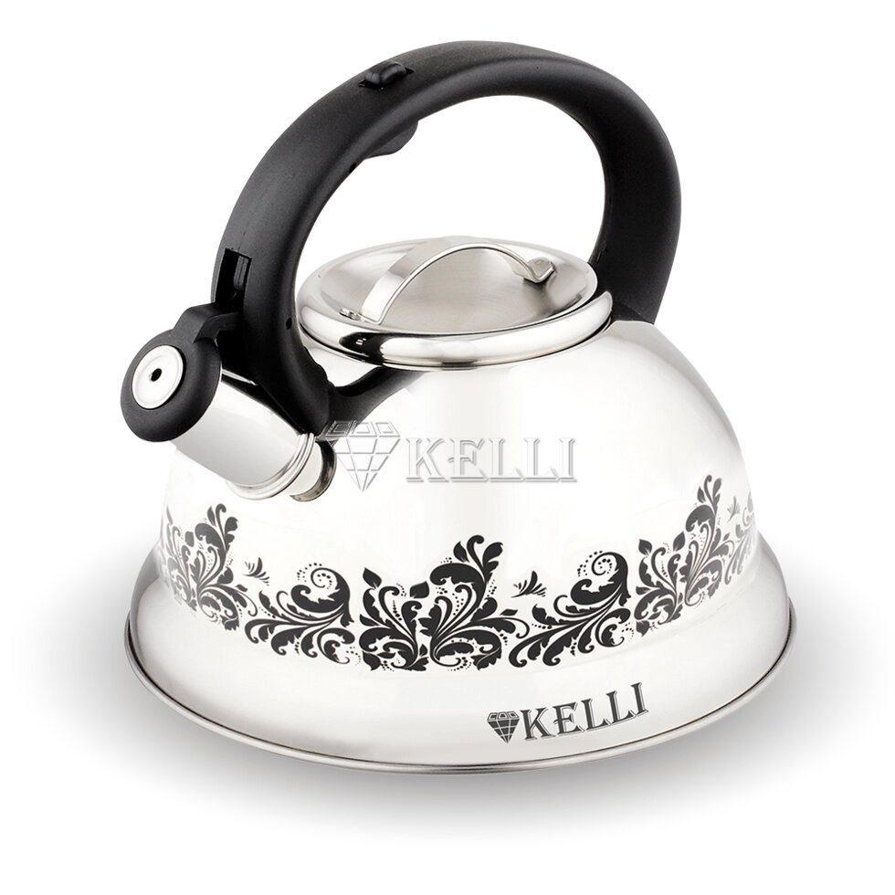 Чайник металлический Kelli KL 4309 3.0л от компании Магазин уютной кухни - фото 1