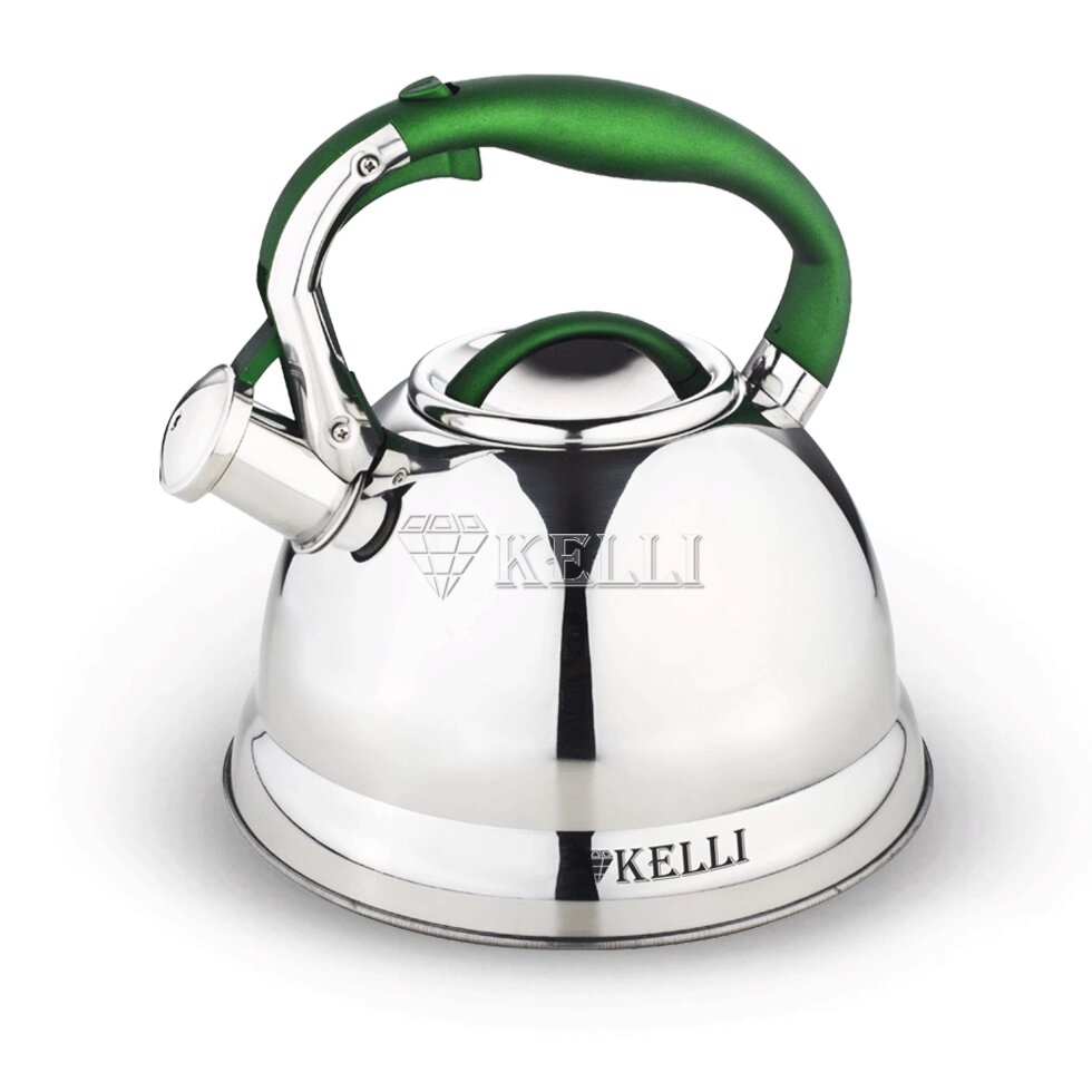 Чайник металлический Kelli KL 4502 3л от компании Магазин уютной кухни - фото 1