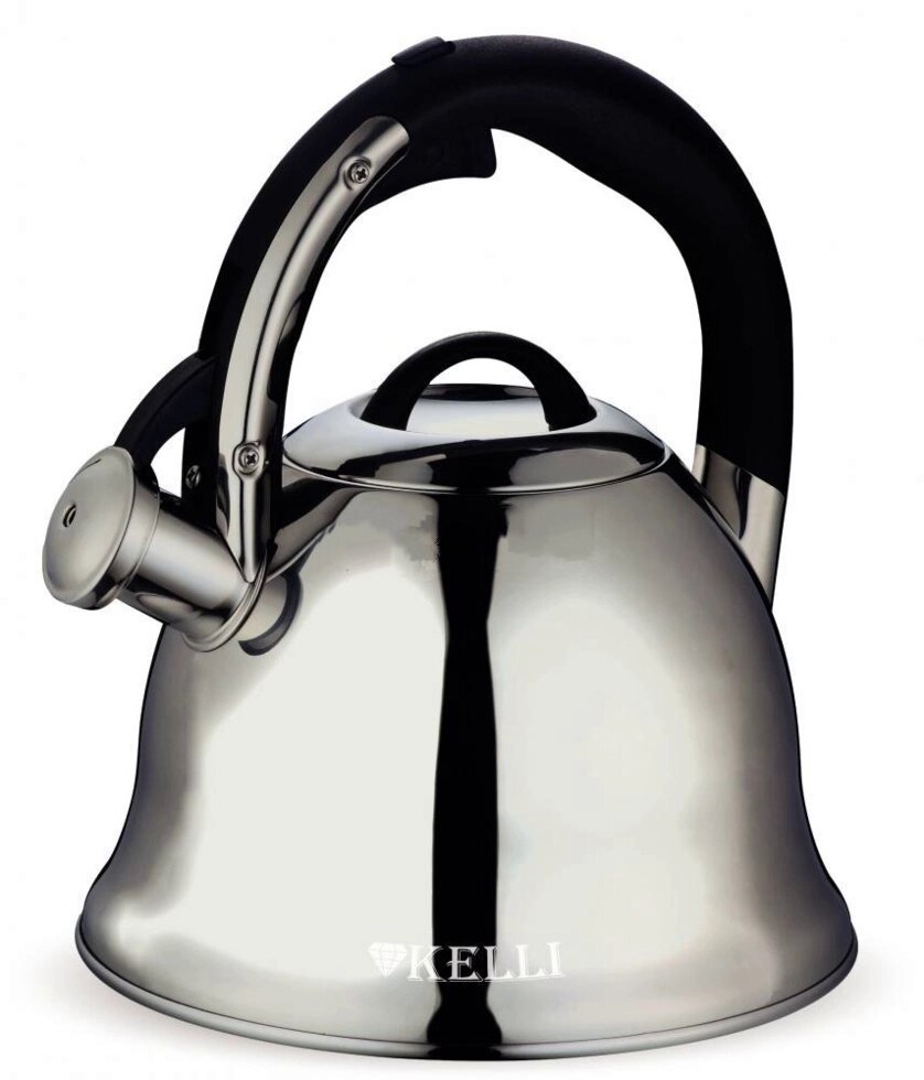 Чайник металлический Kelli KL-4519  3 л от компании Магазин уютной кухни - фото 1