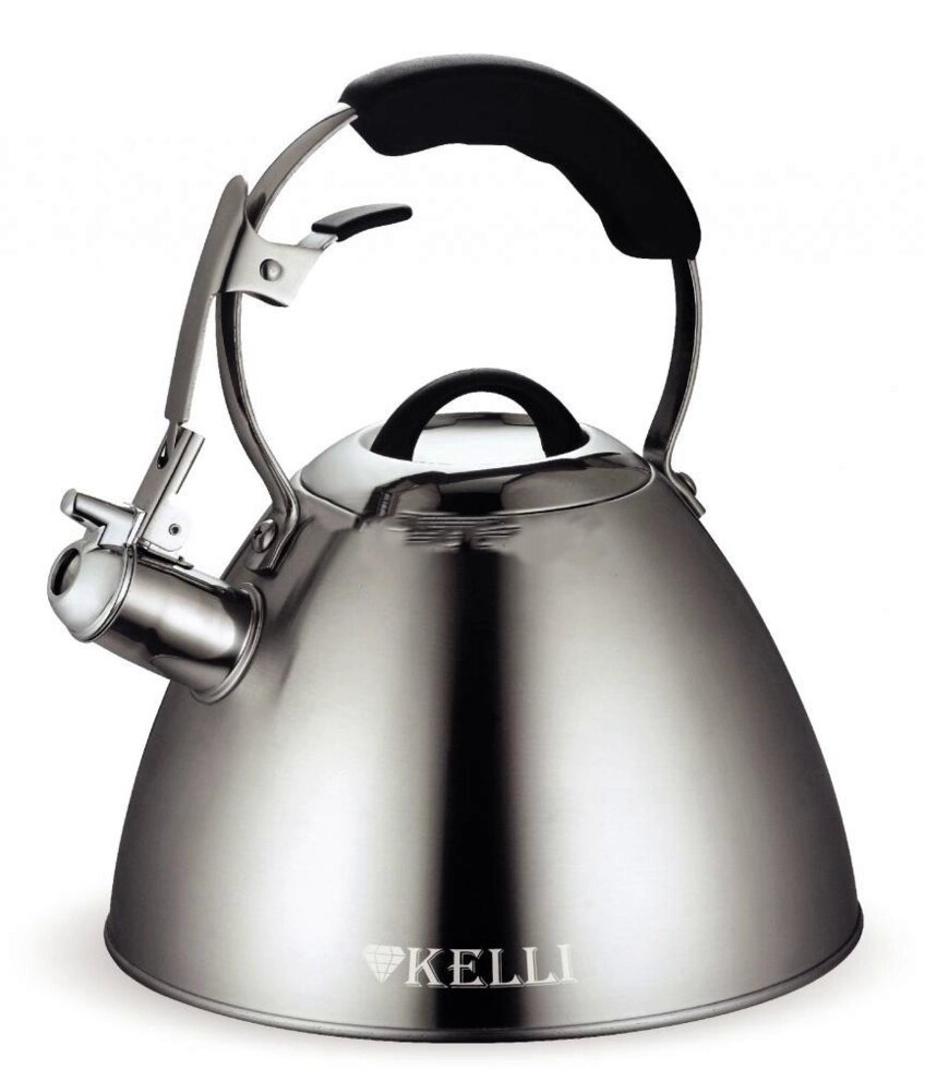 Чайник металлический Kelli KL-4522 3 л от компании Магазин уютной кухни - фото 1