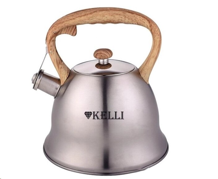 Чайник металлический Kelli KL-4524  3 л от компании Магазин уютной кухни - фото 1
