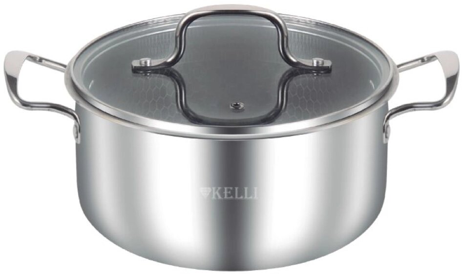 Кастрюля Kelli KL-4290-18 2,2 л от компании Магазин уютной кухни - фото 1