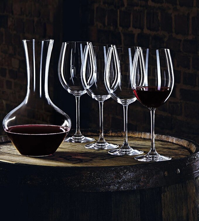 Набор бокалов для красного вина с декантером Vivendi Nachtmann 93605  5 пр от компании Магазин уютной кухни - фото 1