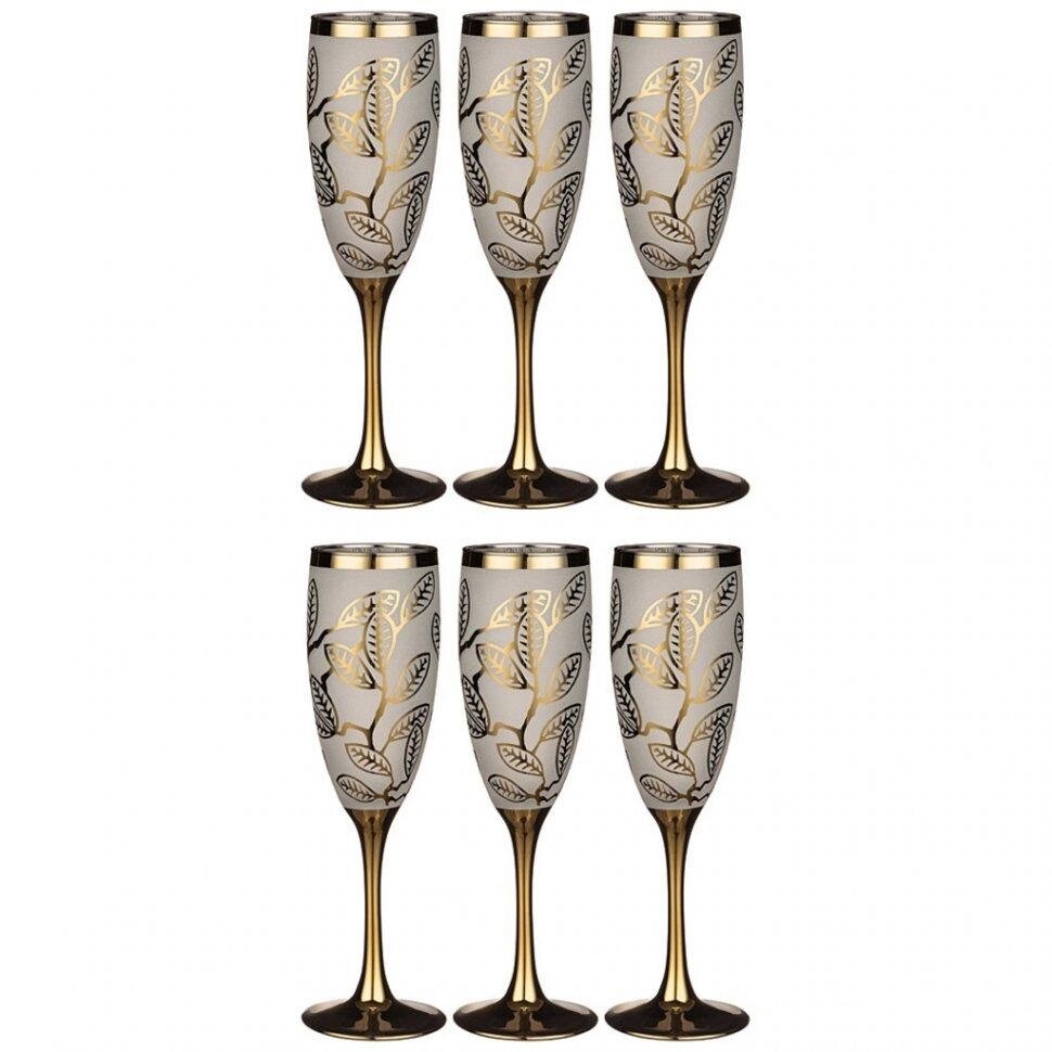 Набор бокалов для шампанского Lefard Базелла 194-634 6 шт ##от компании## Магазин уютной кухни - ##фото## 1