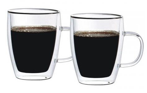 Набор чашек с двойными стенками Backman BM-0301  2 шт ##от компании## Магазин уютной кухни - ##фото## 1