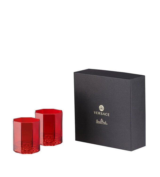 Набор для виски Versace Medusa Lumiere Rhapsody 20665-321507-48870 красный от компании Магазин уютной кухни - фото 1
