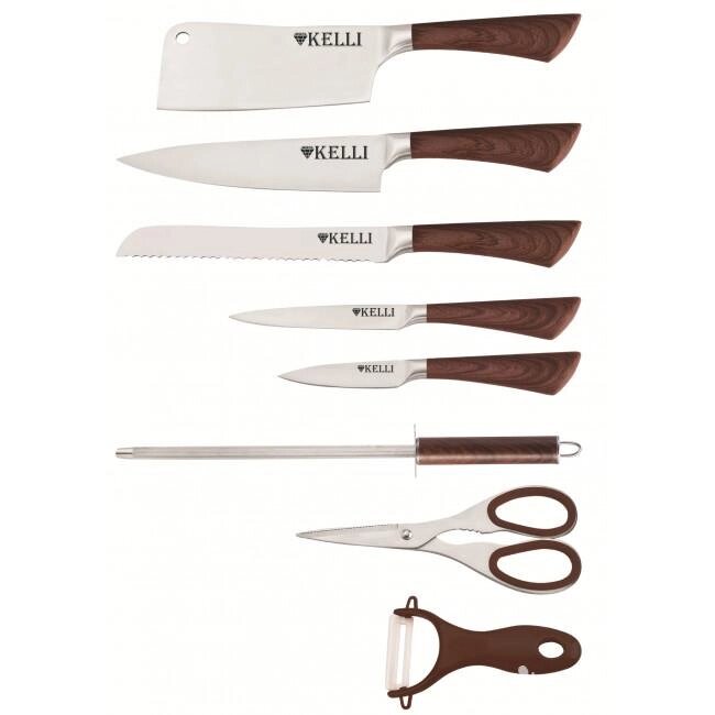 Набор ножей кухонных Kelli KL 2127 ##от компании## Магазин уютной кухни - ##фото## 1