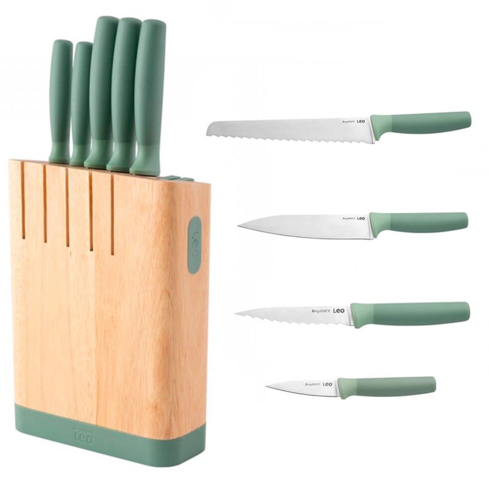 Набор ножей в колоде Forest 3950351 6 пр. от компании Магазин уютной кухни - фото 1