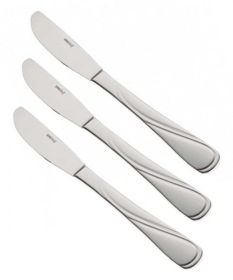 Набор столовых ножей KINGHoff KH-1443 3 шт. от компании Магазин уютной кухни - фото 1