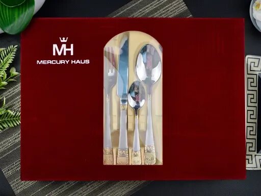 Набор столовых приборов MercuryHaus MC-2075 24 пр. от компании Магазин уютной кухни - фото 1