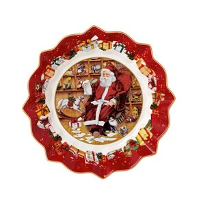 Салатник большой Villeroy Санта и список подарков 14-8332-3635 25 см