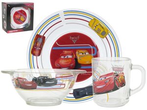 Набор посуды детской Luminarc CARS-3 (H1914)