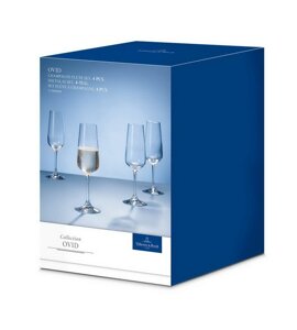 Набор бокалов для шампанского Villeroy & Boch Ovid 11-7209-8130 4 шт в Минске от компании Магазин уютной кухни