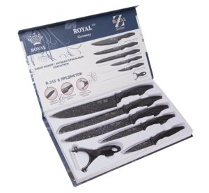 Набор ножей кухонных Royality Line RL-315