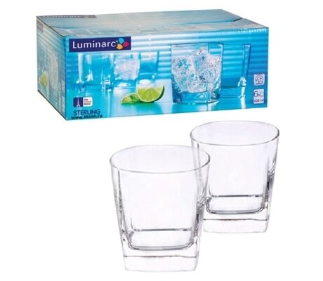 Набор стаканов Luminarc Sterling H7669 6шт - особенности