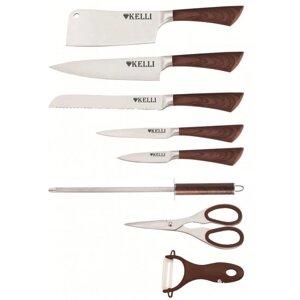 Набор ножей кухонных Kelli KL 2127
