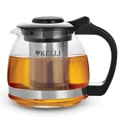 Заварочный чайник Kelli KL-3085 0,7 л от компании Магазин уютной кухни - фото 1