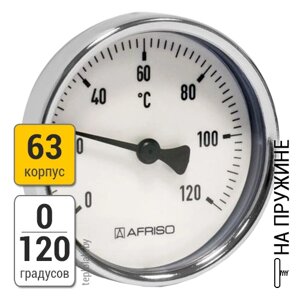 Afriso Ath 63/120 термометр на пружине