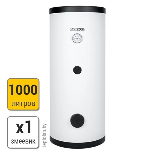 Бойлер косвенного нагрева Kospel SW 1000 Termo Max от компании ООО «Лаборатория Тепла» - фото 1