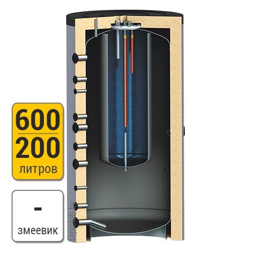 Буферная емкость "бак в баке" Sunsystem KSC 800/200 от компании ООО «Лаборатория Тепла» - фото 1