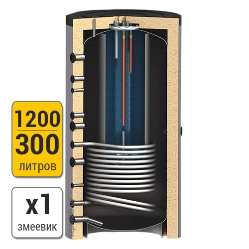 Буферная емкость "бак в баке" Sunsystem KSC1 1500/300 от компании ООО «Лаборатория Тепла» - фото 1