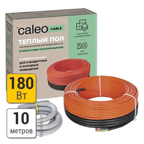 Caleo Cable 18W-10 кабель нагревательный от компании ООО «Лаборатория Тепла» - фото 1