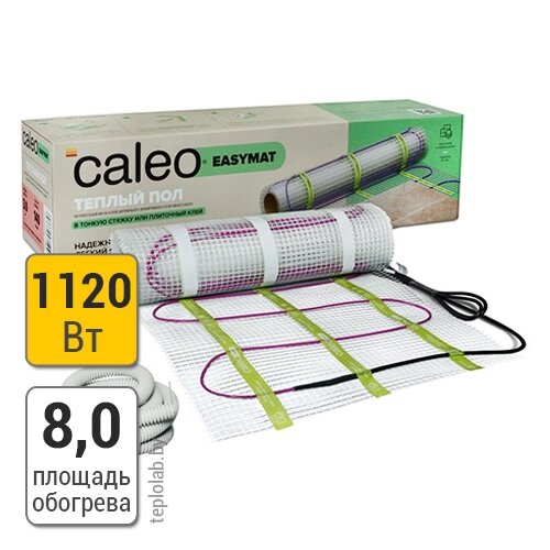 Caleo Easymat 140-0,5-8,0 мат нагревательный от компании ООО «Лаборатория Тепла» - фото 1