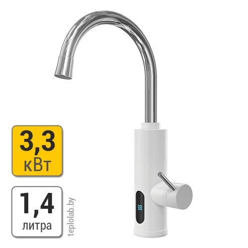 Electrolux Taptronic White кран-водонагреватель проточный, 3,3 квт от компании ООО «Лаборатория Тепла» - фото 1