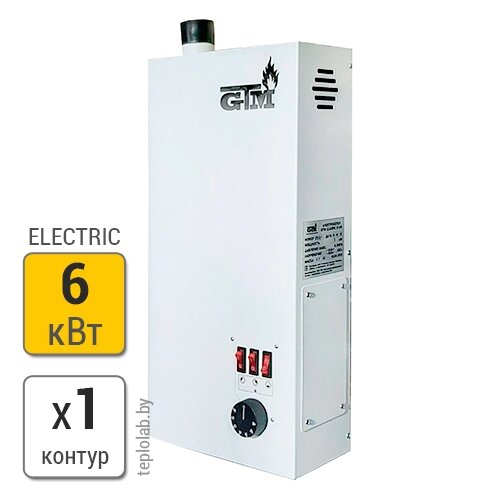 Электрический котел GTM Classic E100 6 кВт, 220/380 В