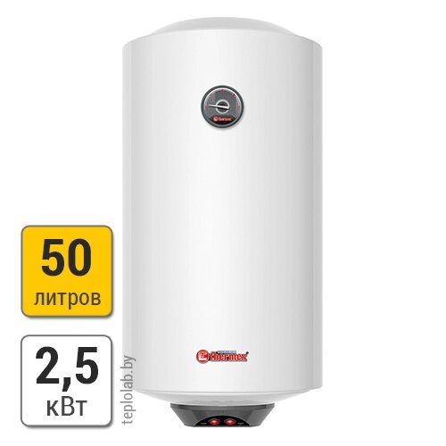 Электрический водонагреватель Thermex Thermo 50 V Slim от компании ООО «Лаборатория Тепла» - фото 1