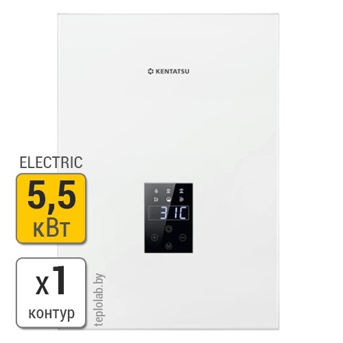 Kentatsu Nobby Electro KBQ-05 электрический котел 5,5 кВт 220/380В от компании ООО «Лаборатория Тепла» - фото 1