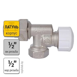 Клапан термостатический Stout SVT 1/2" ВР/НР осевой