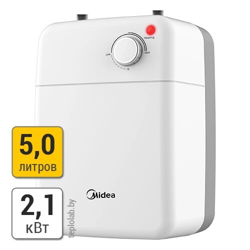 Midea Compact MWH-0510-SMU, 2,1 кВт электрический водонагреватель от компании ООО «Лаборатория Тепла» - фото 1