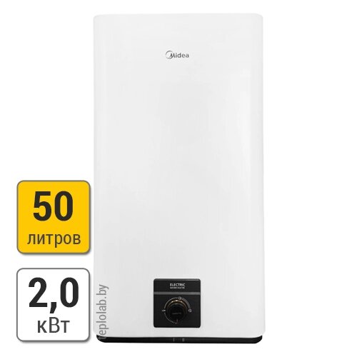 Midea Flex MWH-5020-DUM, 2 кВт электрический водонагреватель от компании ООО «Лаборатория Тепла» - фото 1