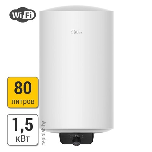 Midea Prime PRO MWH-8015-CED, 1,5 кВт электрический водонагреватель от компании ООО «Лаборатория Тепла» - фото 1