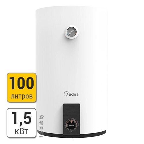 Midea Salute Uno MWH-10015-CVM, 1,5 кВт электрический водонагреватель от компании ООО «Лаборатория Тепла» - фото 1