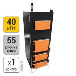 Стальной твердотопливный котел Tatra K40-TP, 40 кВт